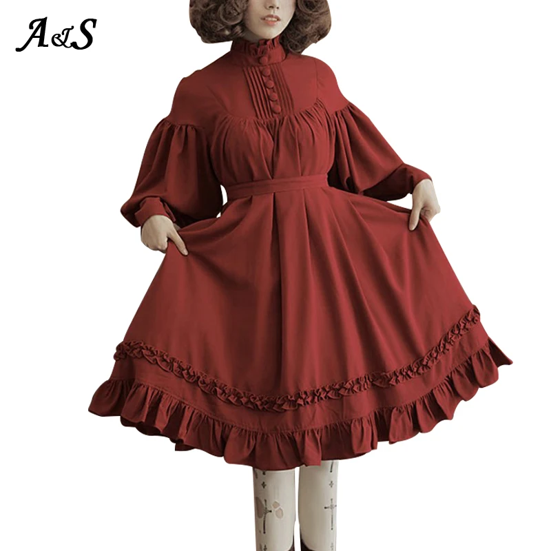 Cosplay&ware Gothic Vintage Lolita Dress Women Japanese Style Palace Princess Dresses Sleeve Cute Party Sweet Cosplay Costume 19 Cosplay&ware Gothic Vintage Lolita Dress Women Japanese Style Palace Princess Dresses Sleeve Cute Party Sweet Cosplay Costume -Zentai shop online H9de190e4cfe846a490f7b6d13cfa04184.jpg