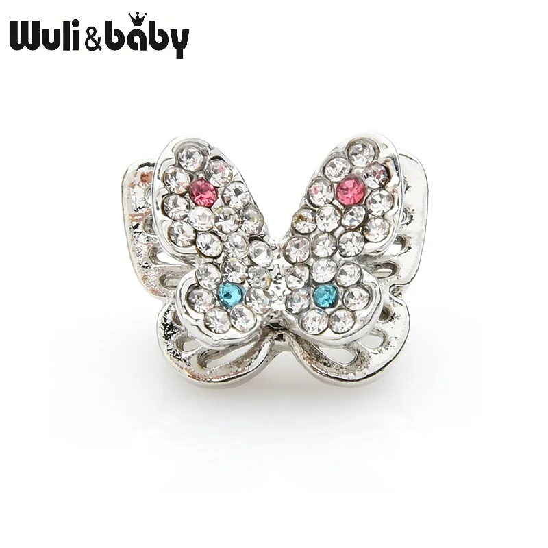Wuli&baby Small Rhinestone Butterfly Brooch Women Insect Collar Pins Gifts 
Wuli&baby Small Rhinestone Butterfly Brooch Women Insect Collar Pins Gifts