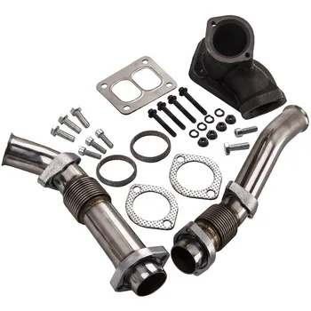 94-97 for Ford 7.3 7.3L Powerstroke Diesel Stainless Bellowed Uppipe Kit Bellows
94-97 for Ford 7.3 7.3L Powerstroke Diesel Stainless Bellowed Uppipe Kit Bellows