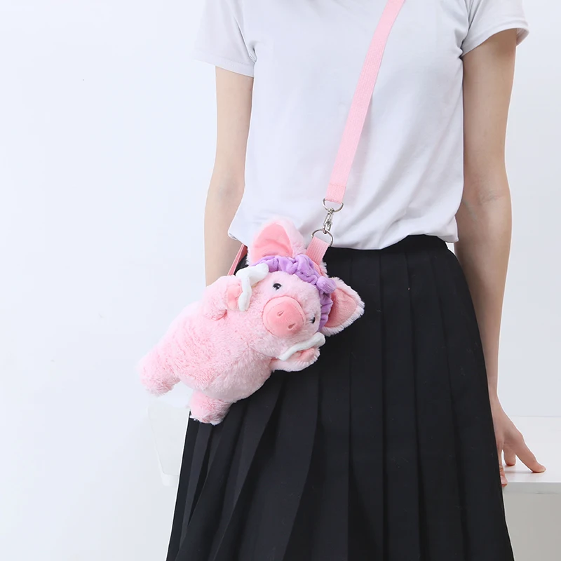 Cute Plush Bag Pig Backpack Kawaii Backpack Stuffed Toy Children Bag Gift Toy for Little Kid Girls Bags Child Baby Women 2020
Cute Plush Bag Pig Backpack Kawaii Backpack Stuffed Toy Children Bag Gift Toy for Little Kid Girls Bags Child Baby Women 2020
