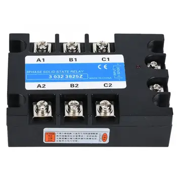 25A/40A/60A/80A/100A/120A Three Phase Solid State Relay 3-32VDC Input DC-AC Electrical Equipment for CNC Machinery
25A/40A/60A/80A/100A/120A Three Phase Solid State Relay 3-32VDC Input DC-AC Electrical Equipment for CNC Machinery