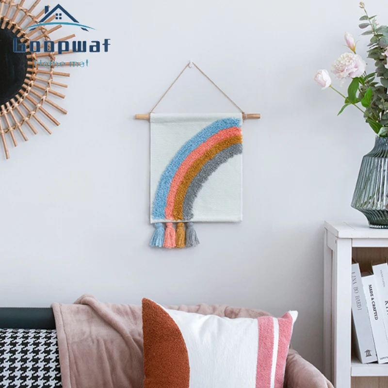 Household Cotton And Linen Handmade Tufted Tassel Tapestry Woven Wedding Hanging Background Tapestry Bohemian DecorativeTapestry
Household Cotton And Linen Handmade Tufted Tassel Tapestry Woven Wedding Hanging Background Tapestry Bohemian DecorativeTapestry