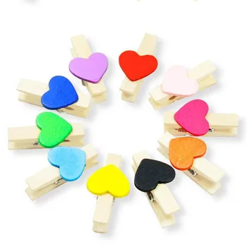 10pcs/lot colorful Heart Design Wooden Clip Postcard Clips For Room And Weeding Decoration Picture Holder Clip
10pcs/lot colorful Heart Design Wooden Clip Postcard Clips For Room And Weeding Decoration Picture Holder Clip