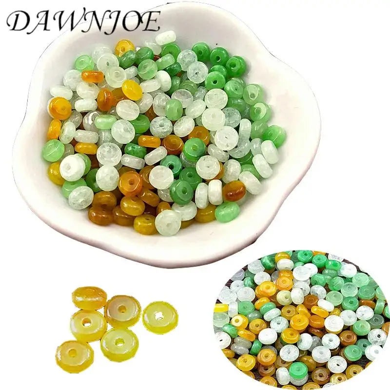 10pcs/lot 6x3x1mm Natural Jade Emerald Spacer Beads DIY Making supplies Bracelet Bead Chain Charming supplies Jewelry Finding
10pcs/lot 6x3x1mm Natural Jade Emerald Spacer Beads DIY Making supplies Bracelet Bead Chain Charming supplies Jewelry Finding