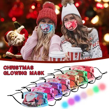 Led Light Up Mask Usb Rechargeable Glowing Luminous Dust Mask Christmas Halloween Party Festival Dancing Rave Masquerade 
Led Light Up Mask Usb Rechargeable Glowing Luminous Dust Mask Christmas Halloween Party Festival Dancing Rave Masquerade