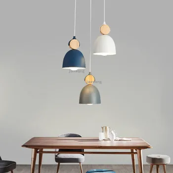 Modern LED Pendant Lamp Lights Nordic Macaron Restaurant Hanging Lamps Dining Room Decor LED Lighting Luster Light Fixtures
Modern LED Pendant Lamp Lights Nordic Macaron Restaurant Hanging Lamps Dining Room Decor LED Lighting Luster Light Fixtures