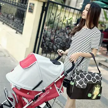 Cute Giraffe Pattern Multi-function Large Capacity Baby Diaper Changing Pad Travel Mummy Bag Tote Handbag
Cute Giraffe Pattern Multi-function Large Capacity Baby Diaper Changing Pad Travel Mummy Bag Tote Handbag