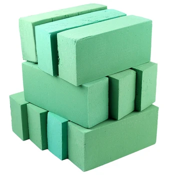 10Pcs Floral Foam Blocks, Flower Holder Flower Styrofoam Green Bricks Applied Dry or Wet for Artificial Flowers
10Pcs Floral Foam Blocks, Flower Holder Flower Styrofoam Green Bricks Applied Dry or Wet for Artificial Flowers