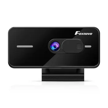 Foxnovo Computer Webcam 1080P Auto Focus Computer Camera with Microphone Laptop or Desktop Webcam with Privacy Cover for Gaming
Foxnovo Computer Webcam 1080P Auto Focus Computer Camera with Microphone Laptop or Desktop Webcam with Privacy Cover for Gaming
