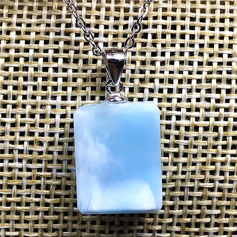 Natural Blue Larimar Pendant For Woman Man Crystal 14x11x5mm Beads 925 Silver Chains Dominica Water Pattern Stone Jewelry AAAAA
Natural Blue Larimar Pendant For Woman Man Crystal 14x11x5mm Beads 925 Silver Chains Dominica Water Pattern Stone Jewelry AAAAA