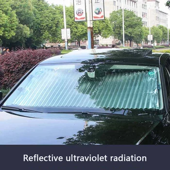 Universal Adjustable Car Window Sunshade Folding Windshield Sunshade Cover Shield Curtain Auto Sunshade Block Anti-UV Sun Visor
Universal Adjustable Car Window Sunshade Folding Windshield Sunshade Cover Shield Curtain Auto Sunshade Block Anti-UV Sun Visor