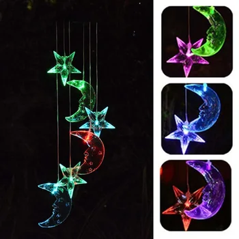 Solar Super Bright Romantic Durable Wind Chimes Light Wind Chimes Lamp LED Wind Chimes Festival Outdoor Garden Xmas Decor Yard 
Solar Super Bright Romantic Durable Wind Chimes Light Wind Chimes Lamp LED Wind Chimes Festival Outdoor Garden Xmas Decor Yard