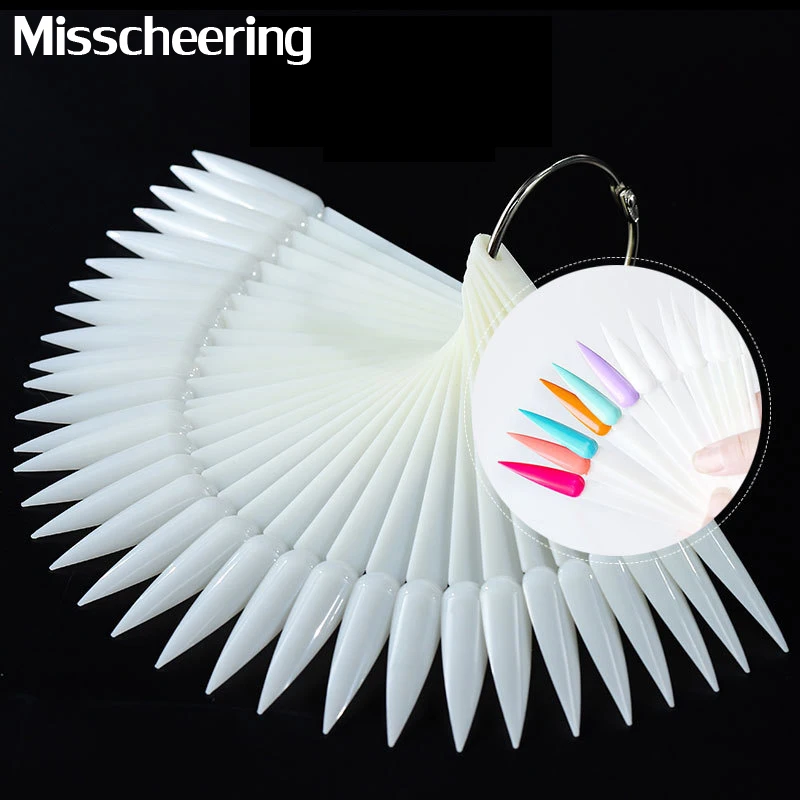 1Set Sharp False Nail Tips Natural Clear White Fan Finger Full Card Practice Display Acrylic UV Gel Polish Manicure Tools
1Set Sharp False Nail Tips Natural Clear White Fan Finger Full Card Practice Display Acrylic UV Gel Polish Manicure Tools
