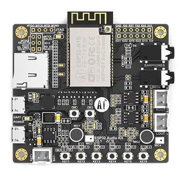 ESP32-Aduio-Kit WiFi+ Bluetooth Module ESP32 Serial to WiFi / ESP32-Aduio-Kit o Development Board ESP32-A1S
ESP32-Aduio-Kit WiFi+ Bluetooth Module ESP32 Serial to WiFi / ESP32-Aduio-Kit o Development Board ESP32-A1S