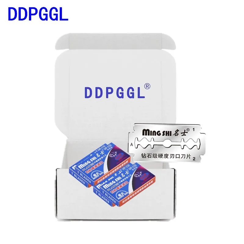 DDPGGL Double Edge Stainless Steel Ultra Sharp Safety Razor Blades For Shaving Manual Razor Blades Replacement Blade
DDPGGL Double Edge Stainless Steel Ultra Sharp Safety Razor Blades For Shaving Manual Razor Blades Replacement Blade