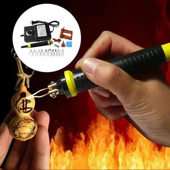 Wood Pyrography Machine Set Crafts Adjustable Temperature With Screwdriver US Plug Burning Tool Durable Portable Multipurpose
Wood Pyrography Machine Set Crafts Adjustable Temperature With Screwdriver US Plug Burning Tool Durable Portable Multipurpose