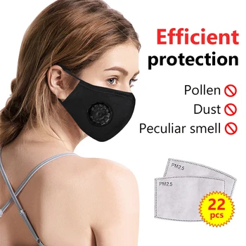 1 Piece Reusable Adult Men Women Cotton PM2.5 Face Mouth Mask With Valve +22Pcs Active Carbon Filters Black Grey Red Navy Blue
1 Piece Reusable Adult Men Women Cotton PM2.5 Face Mouth Mask With Valve +22Pcs Active Carbon Filters Black Grey Red Navy Blue