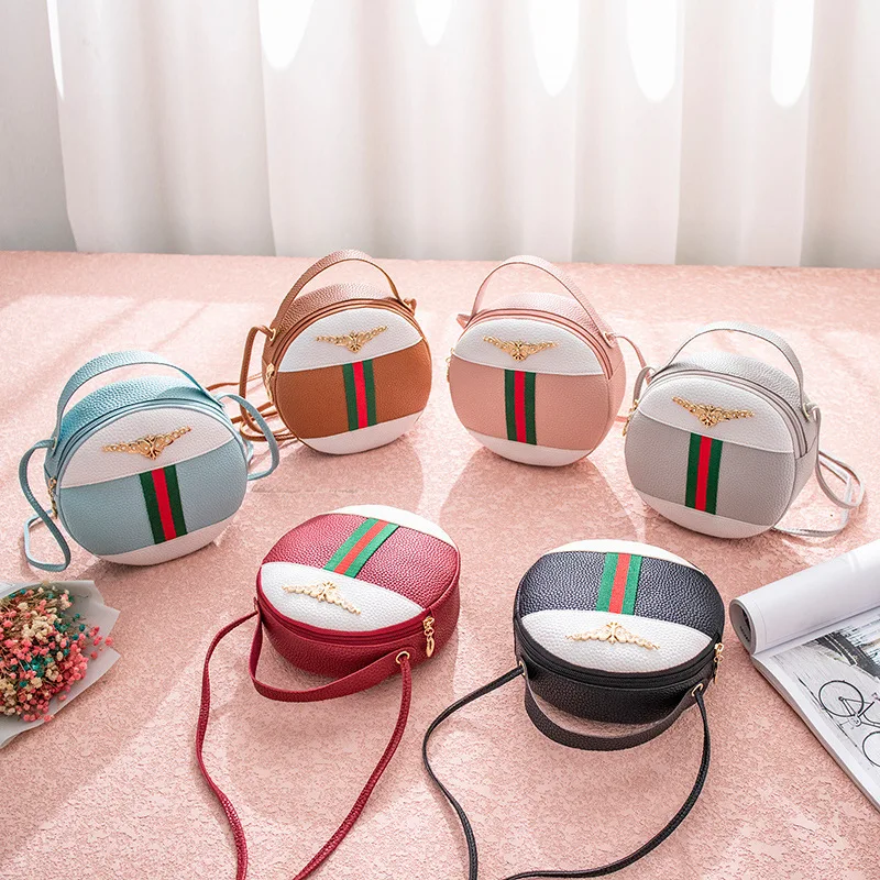 Trend Contrast Color Small round Bag 2020 New Products Man-made Diamond Webbing Mini Shoulder Bag Hand Shoulder Mobile Phone Cha
Trend Contrast Color Small round Bag 2020 New Products Man-made Diamond Webbing Mini Shoulder Bag Hand Shoulder Mobile Phone Cha
