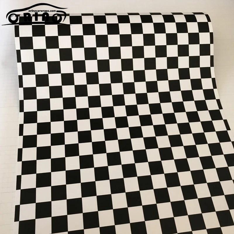 Black White Vinyl Film Sticker-1