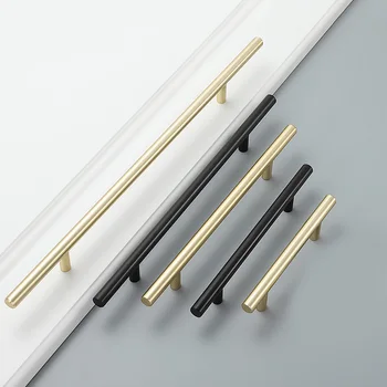 Matte Black Cabinet Handles Gold Brass Furniture Pulls Long Handle Kitchen Closet Cupboard Door Pulls Drawer Knobs
Matte Black Cabinet Handles Gold Brass Furniture Pulls Long Handle Kitchen Closet Cupboard Door Pulls Drawer Knobs