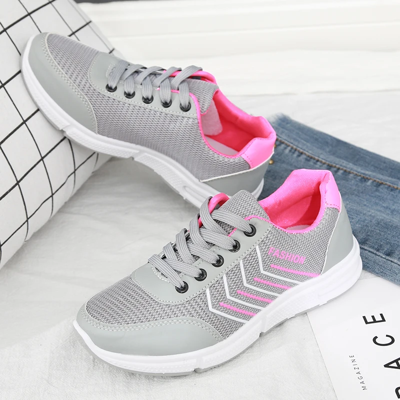 Ladies Shoes Sports Lightweight Running Shoes Women Breathable Mesh Athletic Walking Trainers Girls Outdoor Fitness Shoes Sport 
Ladies Shoes Sports Lightweight Running Shoes Women Breathable Mesh Athletic Walking Trainers Girls Outdoor Fitness Shoes Sport