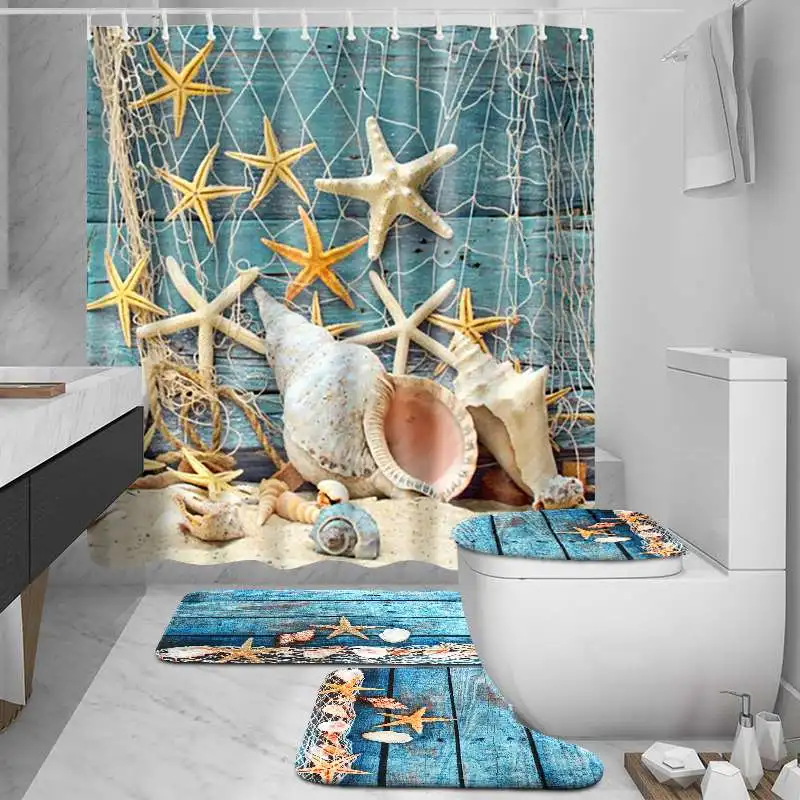 4PCS Full Set Star Pattern Waterproof Shower Curtain + Pedestal Rugs+Lid Toilet Cover+Bath Mat Bathroom Decor Set
4PCS Full Set Star Pattern Waterproof Shower Curtain + Pedestal Rugs+Lid Toilet Cover+Bath Mat Bathroom Decor Set