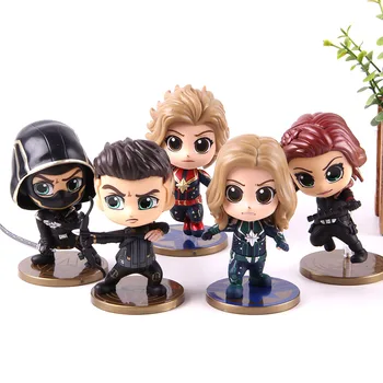 Marvel Hawkeye Ronin Carol Danvers Captain Marvel Black Widow PVC Collection Model Toy Q Version Action Figure 5pcs/set
Marvel Hawkeye Ronin Carol Danvers Captain Marvel Black Widow PVC Collection Model Toy Q Version Action Figure 5pcs/set