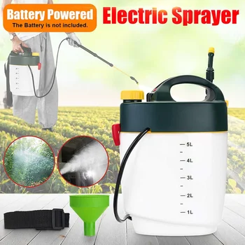 5L Electric Mist Sprayer Agricultural Pesticide Dispenser Garden Battery Powered Fogger Disinfection Machine Adjustable Strap
5L Electric Mist Sprayer Agricultural Pesticide Dispenser Garden Battery Powered Fogger Disinfection Machine Adjustable Strap