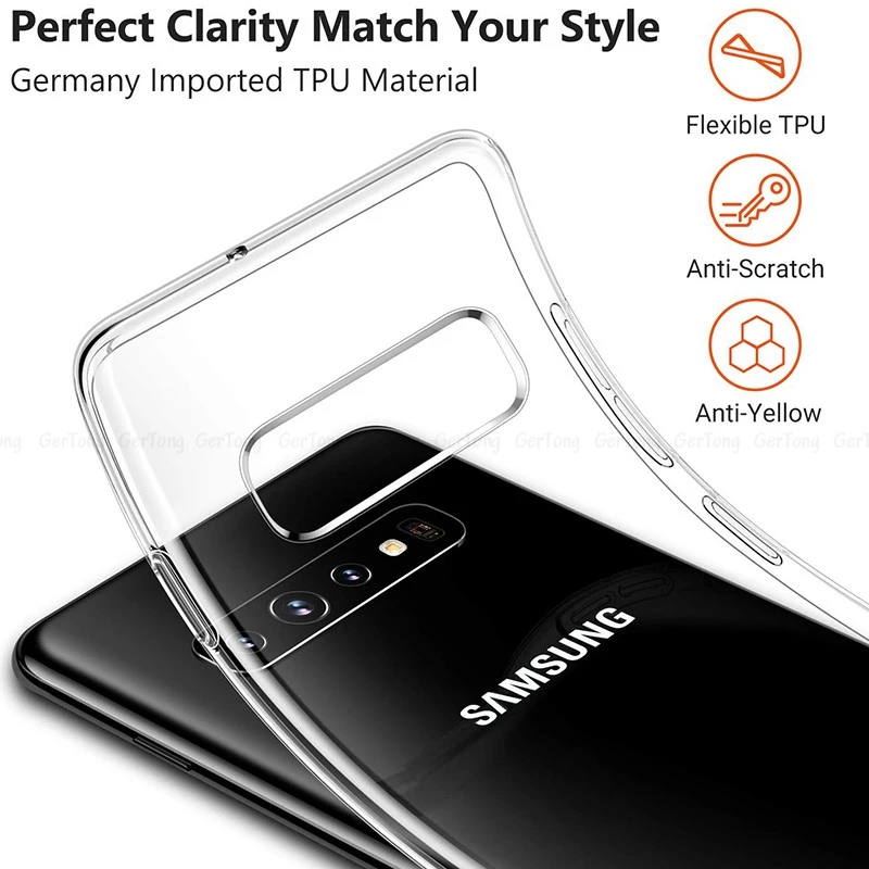 Transprent Case For Samsung Galaxy S10 Plus HD Clear Soft TPU Phone Cases For Samsung Galaxy S10e S10 e S 10+ S 10e Cover Capa
Transprent Case For Samsung Galaxy S10 Plus HD Clear Soft TPU Phone Cases For Samsung Galaxy S10e S10 e S 10+ S 10e Cover Capa