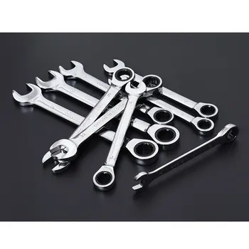 6-24MM 72 Teeth Fixed Head Combination Ratchet Wrench Multiuse Wrenches Dual Use Spanners Auto Repair Hand Tools
6-24MM 72 Teeth Fixed Head Combination Ratchet Wrench Multiuse Wrenches Dual Use Spanners Auto Repair Hand Tools
