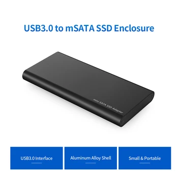 USB3.0 to mSATA SSD Enclosure mSATA Solid State Drive Adapter External Hard Drive Disk Case Box High Speed USB3.0 SSD Enclosure
USB3.0 to mSATA SSD Enclosure mSATA Solid State Drive Adapter External Hard Drive Disk Case Box High Speed USB3.0 SSD Enclosure