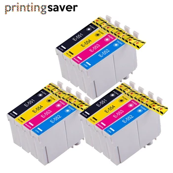 12PK Compatible Ink Cartridge T0551 T0552 T0553 T0554 for EPSON for RX420 RX425 RX520 R240 R245 PRINTERS
12PK Compatible Ink Cartridge T0551 T0552 T0553 T0554 for EPSON for RX420 RX425 RX520 R240 R245 PRINTERS