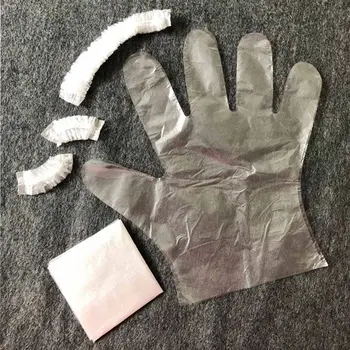 10 Sets Disposable Hairdressing Apron Hair Cap Earmuffs Ear Covers Gloves Hair Dye Protect Salon Hair Color Styling Tool
10 Sets Disposable Hairdressing Apron Hair Cap Earmuffs Ear Covers Gloves Hair Dye Protect Salon Hair Color Styling Tool