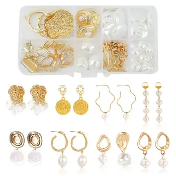8 Pairs Pearl Bohemian Earring Making Set DIY Jewelry Material Supplies Accessories Handmade Tool Kit
8 Pairs Pearl Bohemian Earring Making Set DIY Jewelry Material Supplies Accessories Handmade Tool Kit