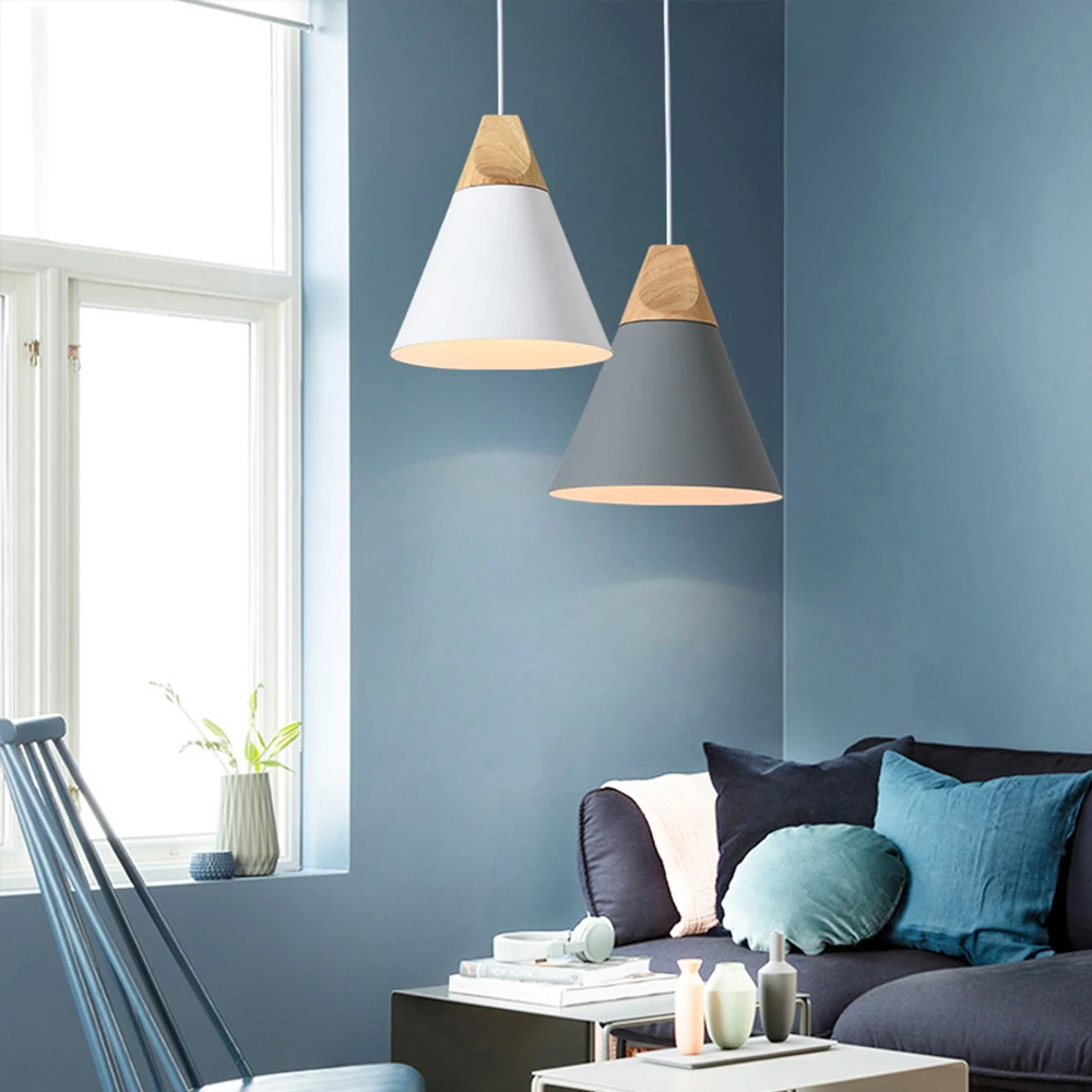 Nordic Wood Pendant LED Lights Lamp Colorful Decor Hanglamp Aluminum Solid Lamps Dining Room Bedroom Cocina Accesorio
Nordic Wood Pendant LED Lights Lamp Colorful Decor Hanglamp Aluminum Solid Lamps Dining Room Bedroom Cocina Accesorio