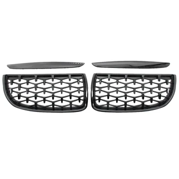 Front Meteor Grill Grilles Kidney Grill Replacement For BMW 3 Series E90 E91 06-08 Bright Black
Front Meteor Grill Grilles Kidney Grill Replacement For BMW 3 Series E90 E91 06-08 Bright Black