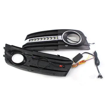Car Flashing 1 pcs/Set For Audi A4 A4L B8 2009 2010 2011 2012 LED DRL Daytime Running Lights Daylight Fog Lamp Cover Hole
Car Flashing 1 pcs/Set For Audi A4 A4L B8 2009 2010 2011 2012 LED DRL Daytime Running Lights Daylight Fog Lamp Cover Hole