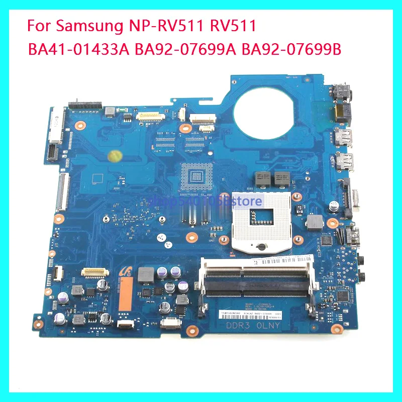 for Samsung NP-RV511 RV511 Laptop NoteBook PC BA41-01433A BA92-07699A BA92-07699B DDR3 Motherboard Mainboard
for Samsung NP-RV511 RV511 Laptop NoteBook PC BA41-01433A BA92-07699A BA92-07699B DDR3 Motherboard Mainboard