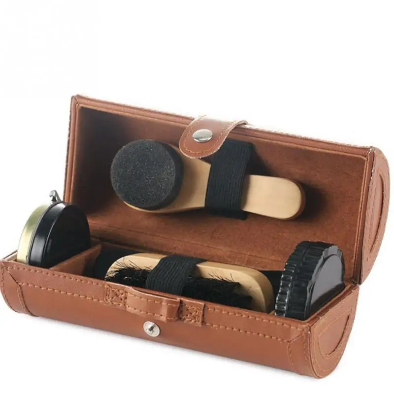 6pcs Shine Cloth Shoes Cleaning tool Kit Polish cream Brush Practical Sofa Leather Care accessory sponge with box
6pcs Shine Cloth Shoes Cleaning tool Kit Polish cream Brush Practical Sofa Leather Care accessory sponge with box