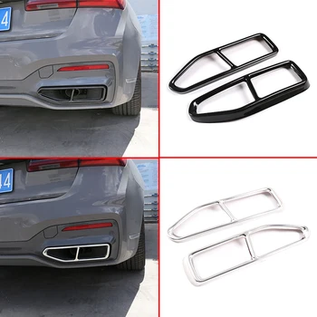Steel Exterior End Pipe Tail Exhaust Pipe Output Cover Trim Sticker For BMW 7 Series G11 G12 2019-2020 Car Styling Accessory
Steel Exterior End Pipe Tail Exhaust Pipe Output Cover Trim Sticker For BMW 7 Series G11 G12 2019-2020 Car Styling Accessory