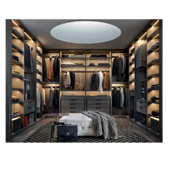 Customized Solid Wood Walk In Bedroom Wardrobe Armoire Closet with Tempered Glass Doors
Customized Solid Wood Walk In Bedroom Wardrobe Armoire Closet with Tempered Glass Doors