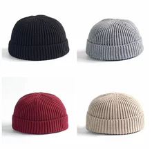 New Fashion Men's Beanie Winter Knit Hat Boy Skullcap Sailor Cap Cuffs Retro Navy Short Hat Solid Color Unisex Autumn Warm Cap
New Fashion Men's Beanie Winter Knit Hat Boy Skullcap Sailor Cap Cuffs Retro Navy Short Hat Solid Color Unisex Autumn Warm Cap