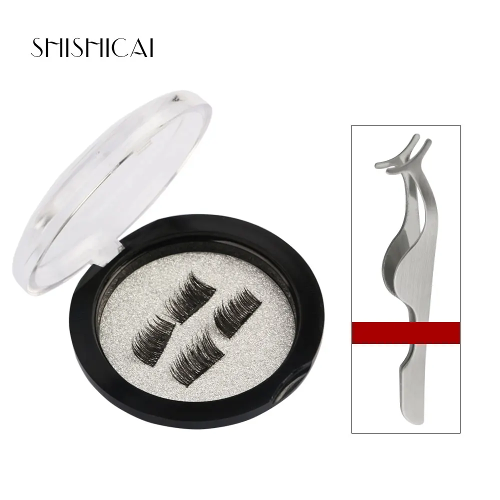 1 pair Magnetic Eyelashes with Magnets False Eyelashes & Tweezer Set Natural Magnet Lashes Extension
1 pair Magnetic Eyelashes with Magnets False Eyelashes & Tweezer Set Natural Magnet Lashes Extension