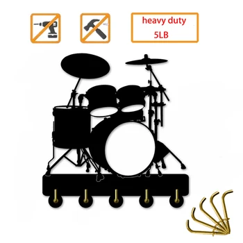 Musical Instrument Key Hooks-Wall Hooks Heavy Duty 5LB(Max) Wall Decor Wood Hooks Key Holder for Wall Entryway and Kitchen
Musical Instrument Key Hooks-Wall Hooks Heavy Duty 5LB(Max) Wall Decor Wood Hooks Key Holder for Wall Entryway and Kitchen