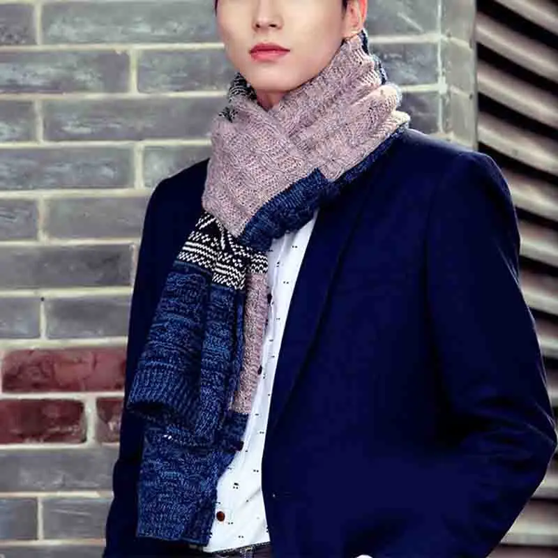 Long Scarf Fashion Casual Shawls Wrap Couple Scarf Multi-color Patchwork Thick Warm Twist Scarf Wool Knitted Cashmere Scarves
Long Scarf Fashion Casual Shawls Wrap Couple Scarf Multi-color Patchwork Thick Warm Twist Scarf Wool Knitted Cashmere Scarves