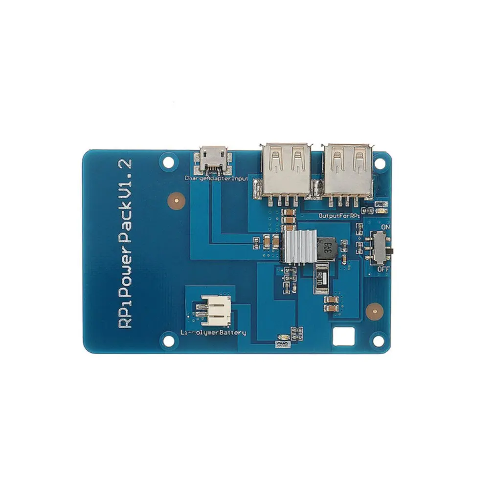 Lithium Battery Expansion Board RPI Powerpack for Raspberry Pi 3 Model B Pi 2B Environmentally friendly materials
Lithium Battery Expansion Board RPI Powerpack for Raspberry Pi 3 Model B Pi 2B Environmentally friendly materials