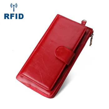 New Genuine Leather Women Wallet Multifunction Womens Clutch Wallets Brand Ladies Leather Purses Card Holder Phone Bag Cüzdan
New Genuine Leather Women Wallet Multifunction Womens Clutch Wallets Brand Ladies Leather Purses Card Holder Phone Bag Cüzdan