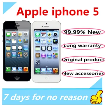 Original iPhone 5 Factory Unlocked 16GB/32GB/64GB Storage GPS WIFI Dure Core 4.0 Screen Cell Phone
Original iPhone 5 Factory Unlocked 16GB/32GB/64GB Storage GPS WIFI Dure Core 4.0 Screen Cell Phone