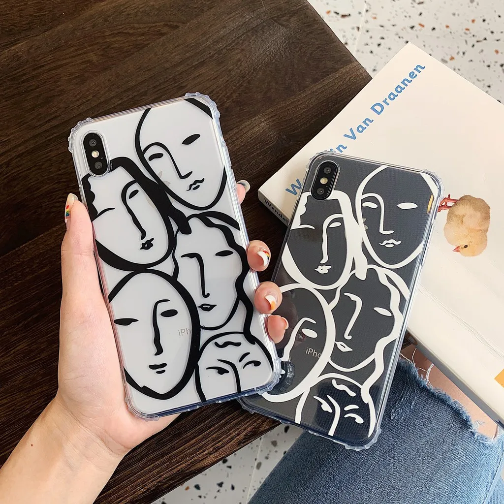 For IPhone 11 Pro Max Phone Case XR Anti-fall Case Xs Max Protective Case 7 8 Plus Soft Plastic I7 I8 Cartoon Case good quality
For IPhone 11 Pro Max Phone Case XR Anti-fall Case Xs Max Protective Case 7 8 Plus Soft Plastic I7 I8 Cartoon Case good quality