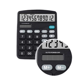 12-Digit Office Finance Calculator Calculate Commercial Tool Solar Battery Basic Electronic Calculator Solar Battery Dual Power
12-Digit Office Finance Calculator Calculate Commercial Tool Solar Battery Basic Electronic Calculator Solar Battery Dual Power